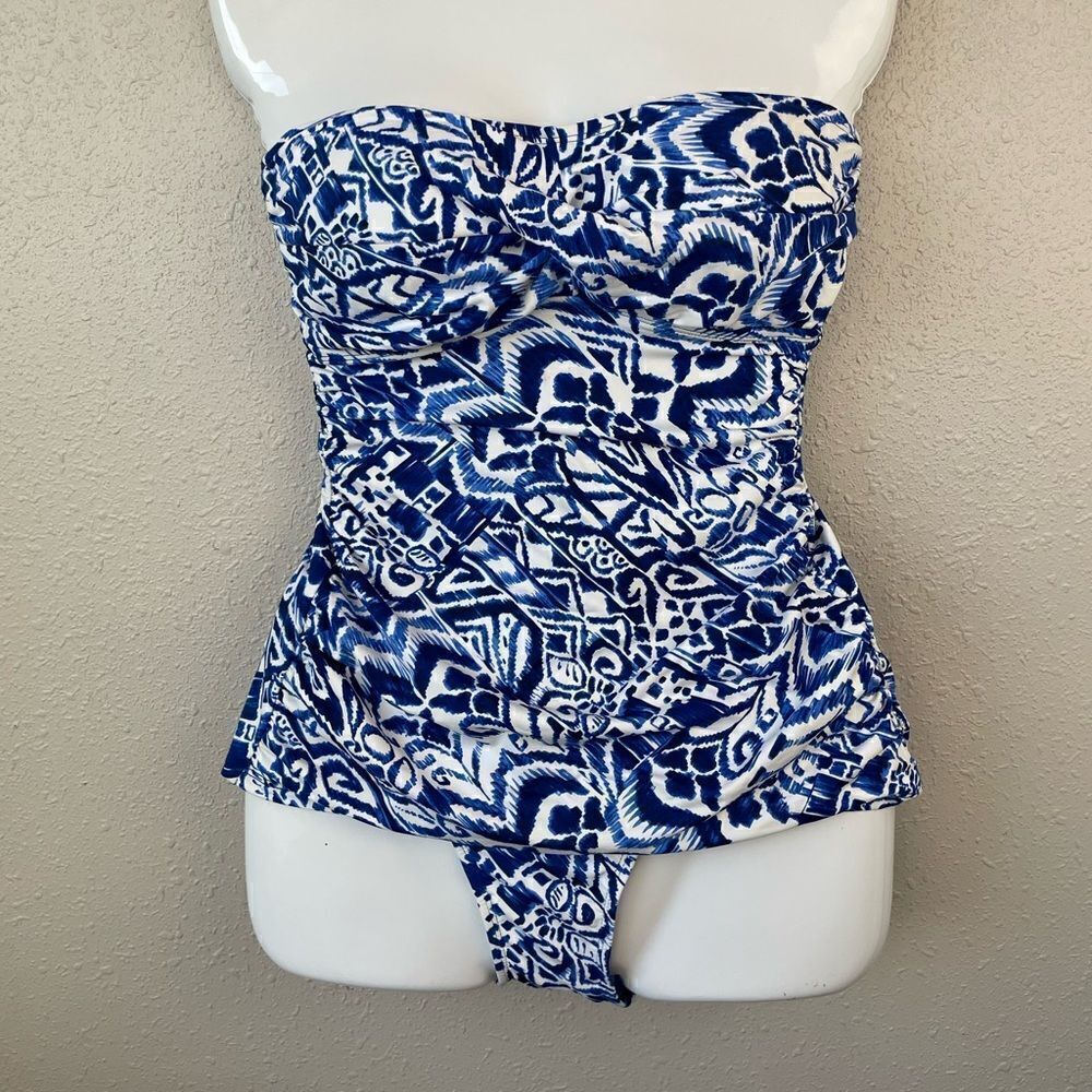 NWT Lauren Ralph Lauren Tankini Swim Top and Matching Bottoms Sizes 8,10,or 16